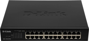 Коммутатор D-Link DGS-1100-24PV2/A (L2) 24x1Гбит/с 12PoE+ 100W управляемый - купить недорого с доставкой в интернет-магазине