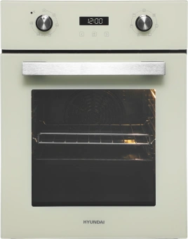 Духовой шкаф Электрический Hyundai HEO 45411 BE стекло бежевое/серебристый - купить недорого с доставкой в интернет-магазине