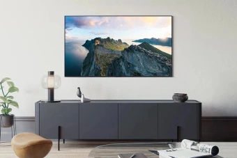Телевизор QLED Samsung 55" QE55QN80FAUXRU Series 9 черный титан/черный 4K Ultra HD 120Hz DVB-T2 DVB-C DVB-S2 USB WiFi Smart TV - купить недорого с доставкой в интернет-магазине