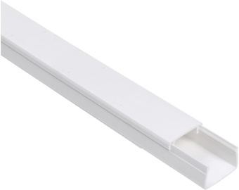 Кабельный канал IEK CKK11-020-010-1-K01 Ecoline 20x10мм белый 2м (упак.:1шт) - купить недорого с доставкой в интернет-магазине