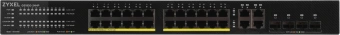 Коммутатор Zyxel GS192024HPV2-EU0101F (L2) 24x1Гбит/с 4xКомбо(1000BASE-T/SFP) 24PoE+ 375W управляемый - купить недорого с доставкой в интернет-магазине