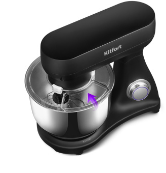 Миксер стационарный Kitfort КТ-3076 1800Вт черный - купить недорого с доставкой в интернет-магазине