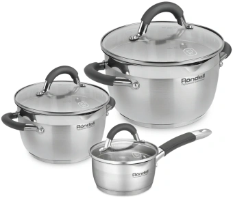 Набор посуды Rondell Flamme RDS-341 6 предметов - купить недорого с доставкой в интернет-магазине