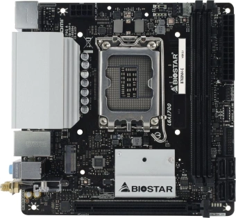 Материнская плата Biostar B760NH-E Soc-1700 Intel B760 2xDDR5 mini-ITX AC`97 8ch(7.1) 2.5Gg RAID+HDMI+DP - купить недорого с доставкой в интернет-магазине