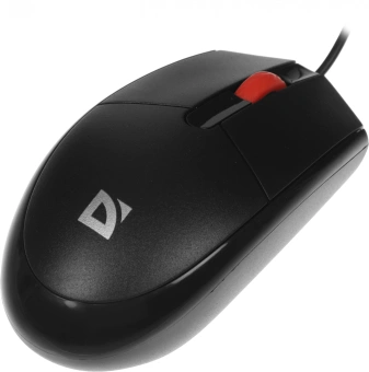 Мышь Defender Delta MM-523 черный оптическая 1000dpi USB для ноутбука 2but (52523) - купить недорого с доставкой в интернет-магазине