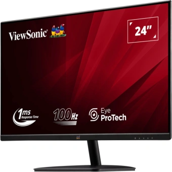 Монитор ViewSonic 23.8" VA2432-MHD-3 черный IPS LED 16:9 HDMI M/M матовая 250cd 178гр/178гр 1920x1080 100Hz VGA DP FHD 2.7кг - купить недорого с доставкой в интернет-магазине