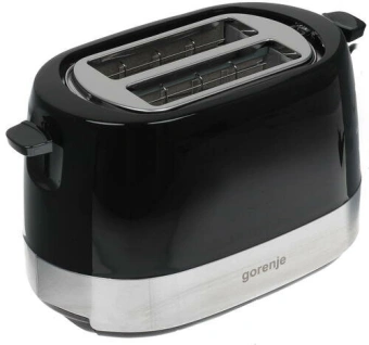 Тостер Gorenje T850BK 850Вт черный/серебристый - купить недорого с доставкой в интернет-магазине