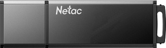 Флеш Диск Netac 16GB U351 NT03U351N-016G-20BK USB2.0 серый - купить недорого с доставкой в интернет-магазине