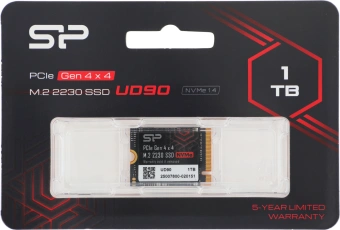 Накопитель SSD Silicon Power PCIe 4.0 x4 1TB SP01KGBP44UD9007 M-Series UD90 M.2 2230 - купить недорого с доставкой в интернет-магазине