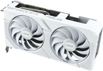Видеокарта Asus PCI-E 5.0 DUAL-RTX5060TI-O16G-WHITE NVIDIA GeForce RTX 5060TI 16Gb 128bit GDDR7 2602/28000 HDMIx1 DPx3 HDCP Ret - купить недорого с доставкой в интернет-магазине