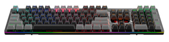 Клавиатура A4Tech B808N механическая черный/серый USB for gamer LED (B808N (RAVEN)) кабель 1.8м - купить недорого с доставкой в интернет-магазине