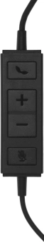 Наушники с микрофоном Logitech H570e черный 1.9м накладные USB оголовье (981-000575) - купить недорого с доставкой в интернет-магазине