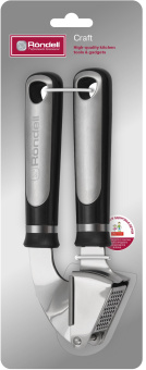 Чеснокодавилка Rondell Craft RD-1876 черный/стальной упак.:картонная подложка - купить недорого с доставкой в интернет-магазине