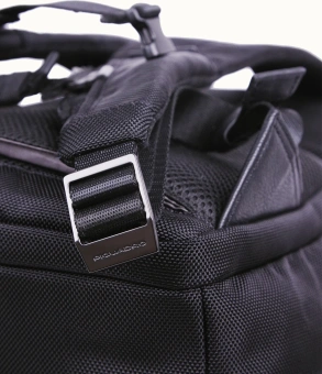 Рюкзак Piquadro Brief2 CA6648BR2/N черный нейлон/натур.кожа - купить недорого с доставкой в интернет-магазине