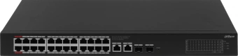 Коммутатор Dahua DH-CS4228-24GT-375 (L2) 24x1Гбит/с 2xКомбо(1000BASE-T/SFP) 2SFP 24PoE 375W управляемый - купить недорого с доставкой в интернет-магазине