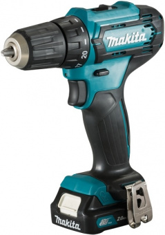 Дрель-шуруповерт Makita DF333DWAE аккум. патрон:быстрозажимной (кейс в комплекте) - купить недорого с доставкой в интернет-магазине