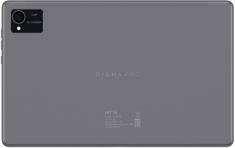 Планшет Digma Pro HIT 16 T616 (2.0) 8C RAM8Gb ROM256Gb 10.4" IPS 2000x1200 3G 4G Android 13 серый 13Mpix 5Mpix BT GPS WiFi Touch microSD 1Tb 7000mAh - купить недорого с доставкой в интернет-магазине