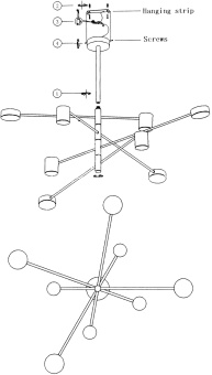 Люстра Hiper Abby H831-1 потолоч. 4000K цв.св.:белый нейтральный золотистый - купить недорого с доставкой в интернет-магазине