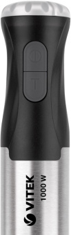 Блендер погружной Vitek VT-3425 1000Вт черный/серебристый - купить недорого с доставкой в интернет-магазине
