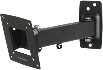 Кронштейн для телевизора Kromax OPTIMA-103 черный 10"-28" макс.25кг настенный поворотно-выдвижной и наклонный - купить недорого с доставкой в интернет-магазине