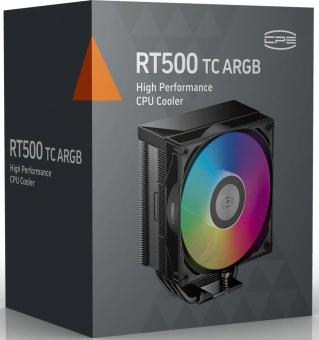 Устройство охлаждения(кулер) PcCooler RT500 TC ARGB Soc-AM5/AM4/1200/1700/1851 черный 4-pin 34.9dB Al+Cu 245W Ret (RT500TC-BKAWYX-GL) - купить недорого с доставкой в интернет-магазине