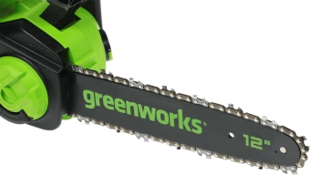 Цепная пила Greenworks GD24CS30K2 аккум. дл.шины:12" (30cm) 1аккум. 2Ач ЗУ (2007007UA) - купить недорого с доставкой в интернет-магазине