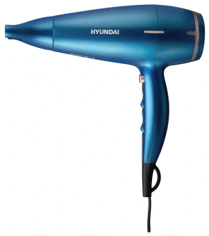 Фен Hyundai H-HDI0757 2200Вт синий - купить недорого с доставкой в интернет-магазине