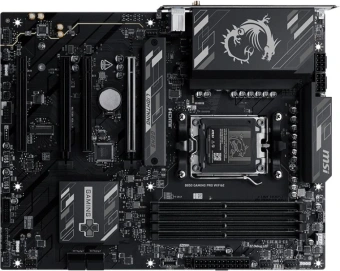 Материнская плата MSI B850 GAMING PRO WIFI6E Socket AM5 AMD B850 4xDDR5 ATX AC`97 8ch(7.1) 2.5Gg RAID+HDMI+DP - купить недорого с доставкой в интернет-магазине