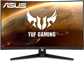 Монитор Asus 31.5" TUF Gaming VG328H1B черный VA LED 16:9 HDMI матовая Piv 250cd 178гр/178гр 1920x1080 165Hz FreeSync Premium VGA FHD 7.02кг - купить недорого с доставкой в интернет-магазине