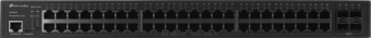Коммутатор TP-Link SG3452P (L2+) 48x1Гбит/с 4SFP 48PoE+ 384W управляемый - купить недорого с доставкой в интернет-магазине