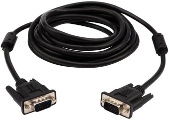 Кабель PROconnect VGA (m) VGA (m) 3м (17-5505-6) феррит.кольца черный (упак.:10шт) - купить недорого с доставкой в интернет-магазине