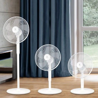 Вентилятор напольный Electrolux EFF-1006W 50Вт скоростей:3 белый - купить недорого с доставкой в интернет-магазине