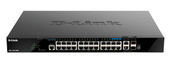 Коммутатор D-Link DGS-1520-28MP DGS-1520-28MP/A1A 24G 2x10G 2SFP+ 24PoE+ 370W управляемый - купить недорого с доставкой в интернет-магазине