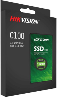 Накопитель SSD Hikvision SATA III 1920GB HS-SSD-C100/1920G HS-SSD-C100/1920G Hiksemi 2.5" - купить недорого с доставкой в интернет-магазине
