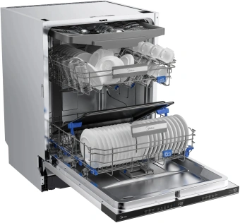 Посудомоечная машина встраив. Midea MID60S485I 2100Вт полноразмерная нержавеющая сталь инвертор - купить недорого с доставкой в интернет-магазине
