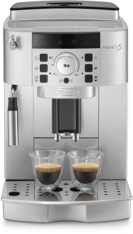 Кофемашина Delonghi Magnifica ECAM22.110.SB 1450Вт серебристый - купить недорого с доставкой в интернет-магазине