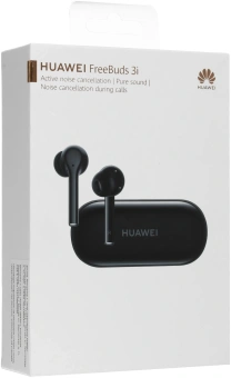 Гарнитура внутриканальные Huawei Freebuds 3i черный беспроводные bluetooth в ушной раковине (55033026) - купить недорого с доставкой в интернет-магазине