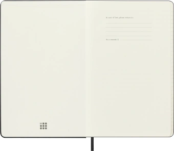 Ежедневник Moleskine ACADEMIC Large 130х210мм датир.18мес 592стр. черный - купить недорого с доставкой в интернет-магазине