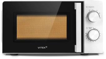Микроволновая Печь Vitek VT-MW0120 20л. 700Вт белый/серебристый - купить недорого с доставкой в интернет-магазине