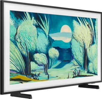 Телевизор QLED Samsung 43" QE43LS03FAUXRU The Frame черный 4K Ultra HD 60Hz DVB-T2 DVB-C DVB-S2 USB WiFi Smart TV - купить недорого с доставкой в интернет-магазине