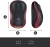 Мышь Logitech M185 черный/красный оптическая 1000dpi беспров. USB для ноутбука 2but (910-002633) - купить недорого с доставкой в интернет-магазине