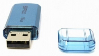 Флеш Диск Silicon Power 16GB Helios 101 SP016GBUF2101V1B USB2.0 синий - купить недорого с доставкой в интернет-магазине