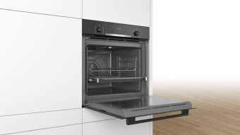 Духовой шкаф Электрический Bosch HBG517EB0R черный - купить недорого с доставкой в интернет-магазине