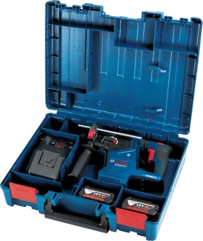 Перфоратор Bosch GBH 187-LI патрон:SDS-plus уд.:2.4Дж аккум. (кейс в комплекте) - купить недорого с доставкой в интернет-магазине