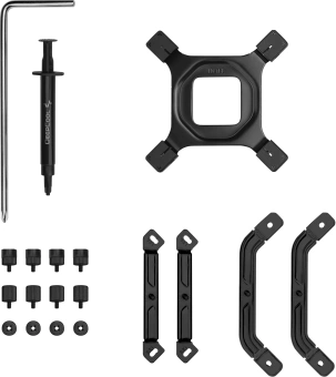 Устройство охлаждения(кулер) Deepcool AK700 Digital NYX Soc-AM5/AM4/1200/1700/1851 черный 4-pin 21-36dB Al+Cu LCD 280W 1252gr Ret (R-AK700-BKNNMN-GJD-1) - купить недорого с доставкой в интернет-магазине
