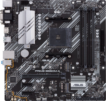 Материнская плата Asus PRIME B550M-A/CSM Soc-AM4 AMD B550 4xDDR4 mATX AC`97 8ch(7.1) GbLAN RAID+VGA+DVI+HDMI - купить недорого с доставкой в интернет-магазине