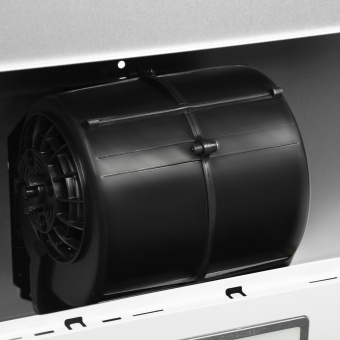 Вытяжка встраиваемая Hyundai HBH 6230 W белый управление: кулисные переключатели (1 мотор) - купить недорого с доставкой в интернет-магазине