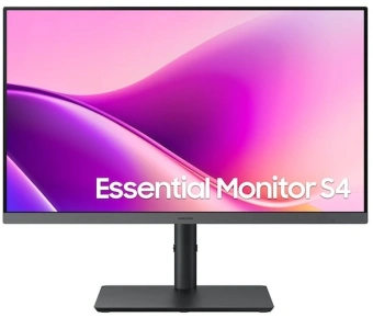 Монитор Samsung 24" Essential S4 S24F430UAUXEN черный IPS LED 16:9 HDMI матовая HAS Piv 1000:1 300cd 178гр/178гр 1920x1080 100Hz DP FHD USB 5.4кг - купить недорого с доставкой в интернет-магазине
