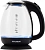 Чайник электрический Hyundai HYK-G3804 1.7л. 2200Вт черный корпус: стекло