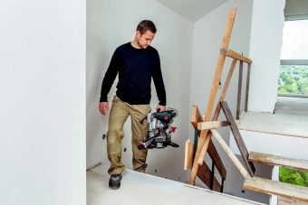 Торцовочная пила Metabo KGSV 216 MC 1500Вт 5300об/мин d=216мм - купить недорого с доставкой в интернет-магазине